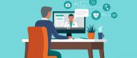illustration of telemedicine